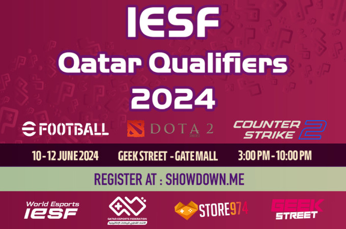 IESF Qatar Qualifiers 2024 (eFootball, Dota 2 & Counter-Strike 2)
